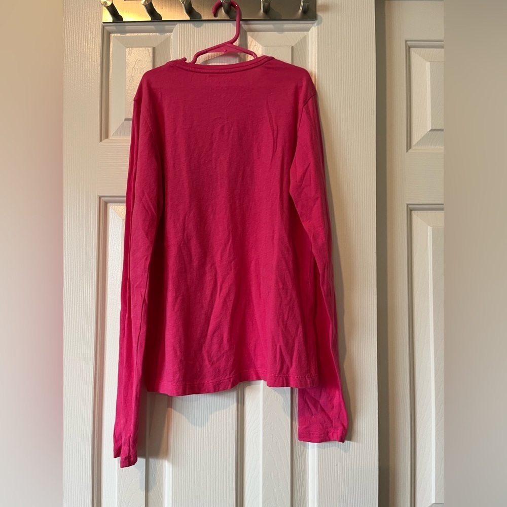 Crewcuts long sleeve t-shirt, size XL (12-14) pink ‘super thankful’ - Picture 6 of 6